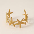 Starfish Bangle Bracelet