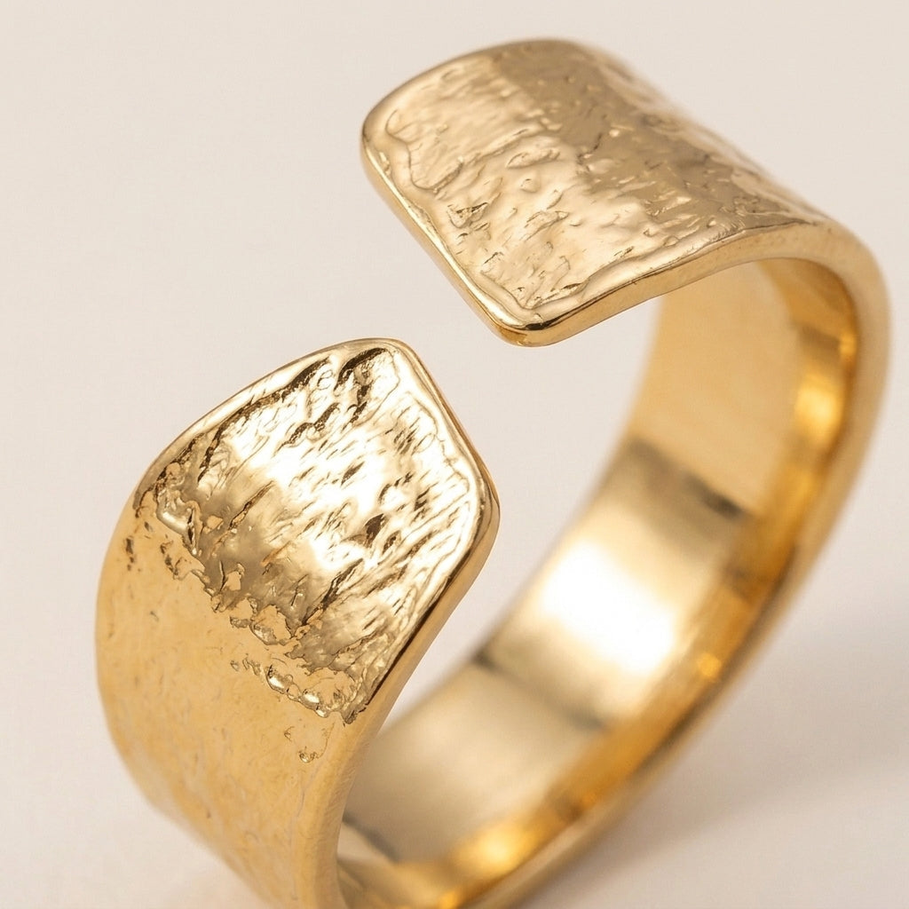 Wide Polished Ring