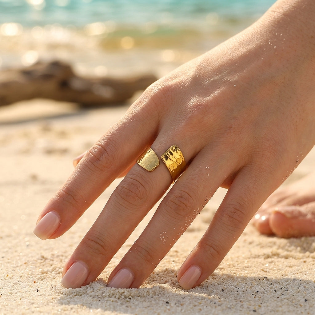Wide Polished Ring