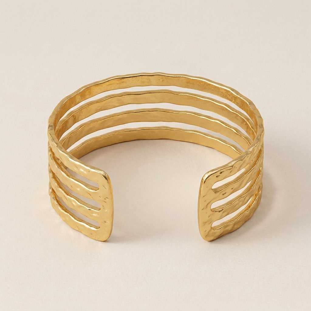 Four-Layer Bangle Bracelet