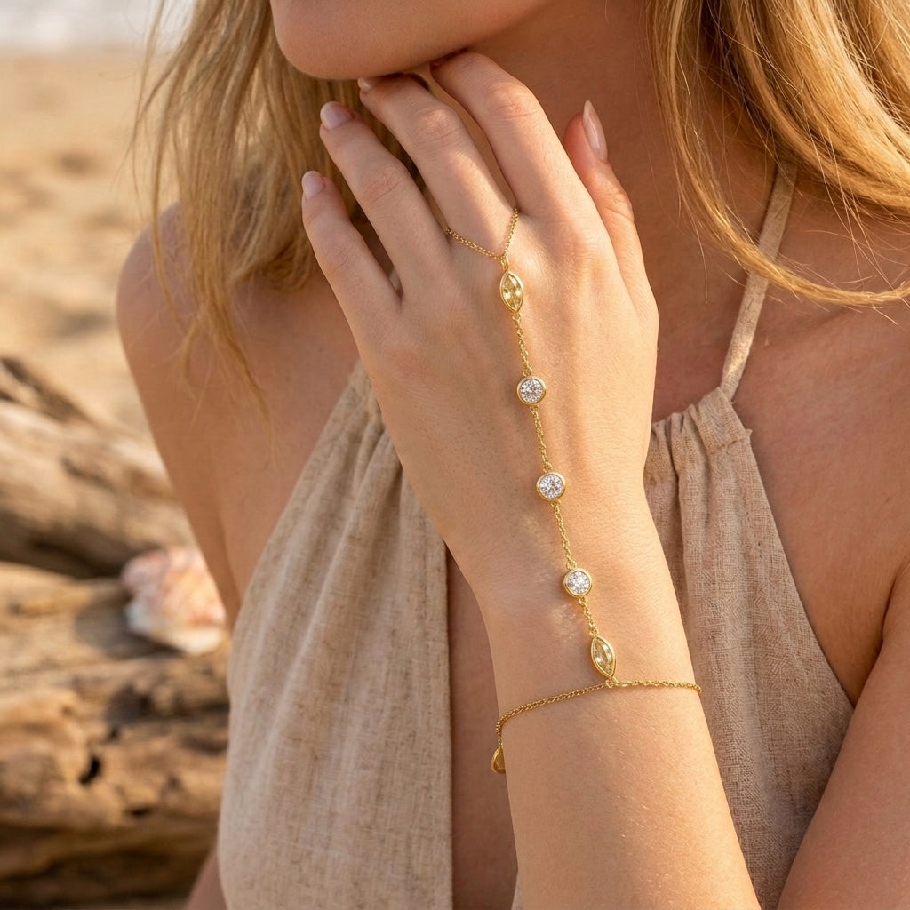 Diamond Hand Chain
