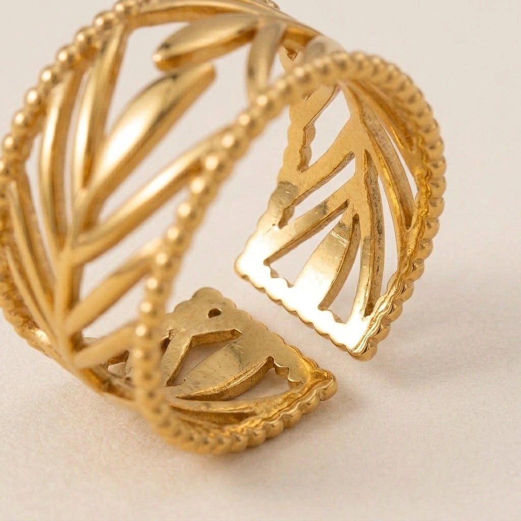 Leaf Wrap Ring