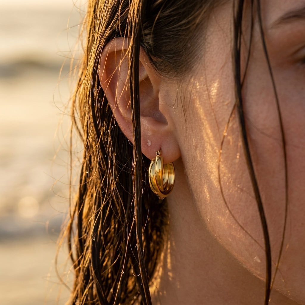 Double Hoop Earrings