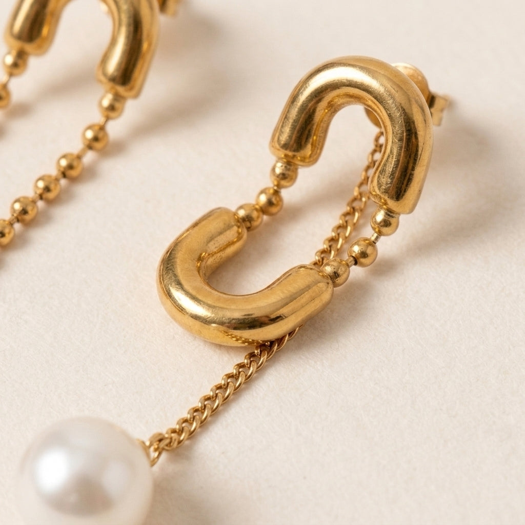 Paperclip Earrings