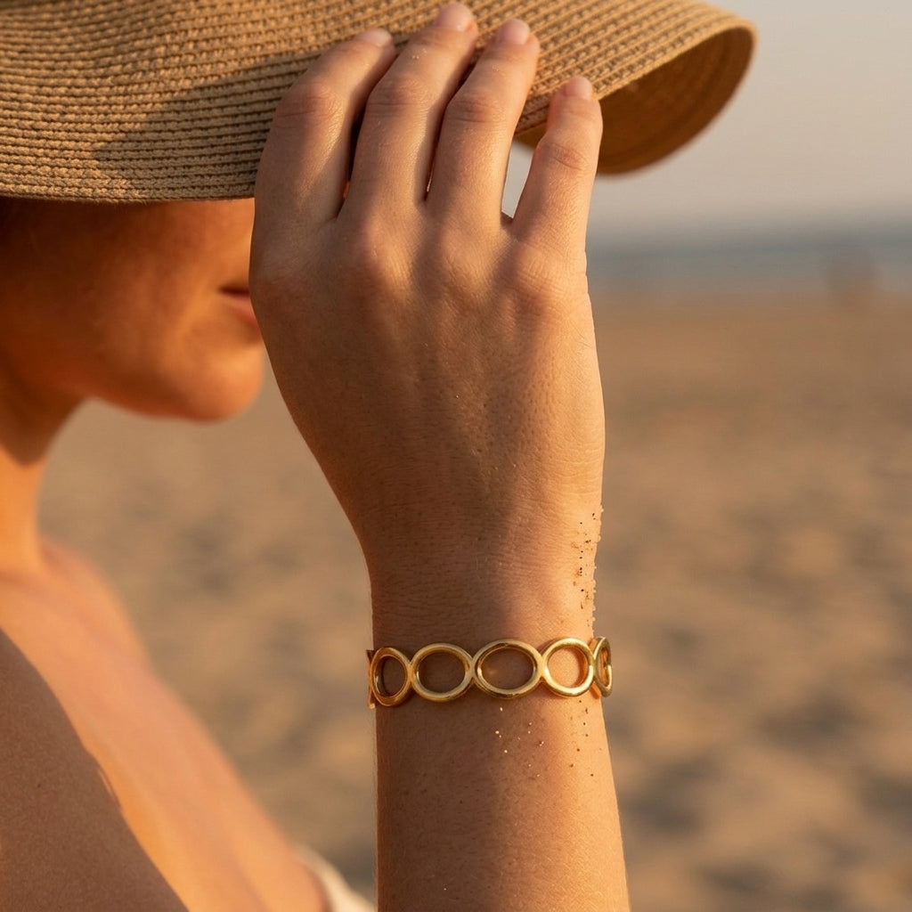 Open Oval Bracelet
