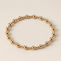 Classic Gold Beaded Bracelet