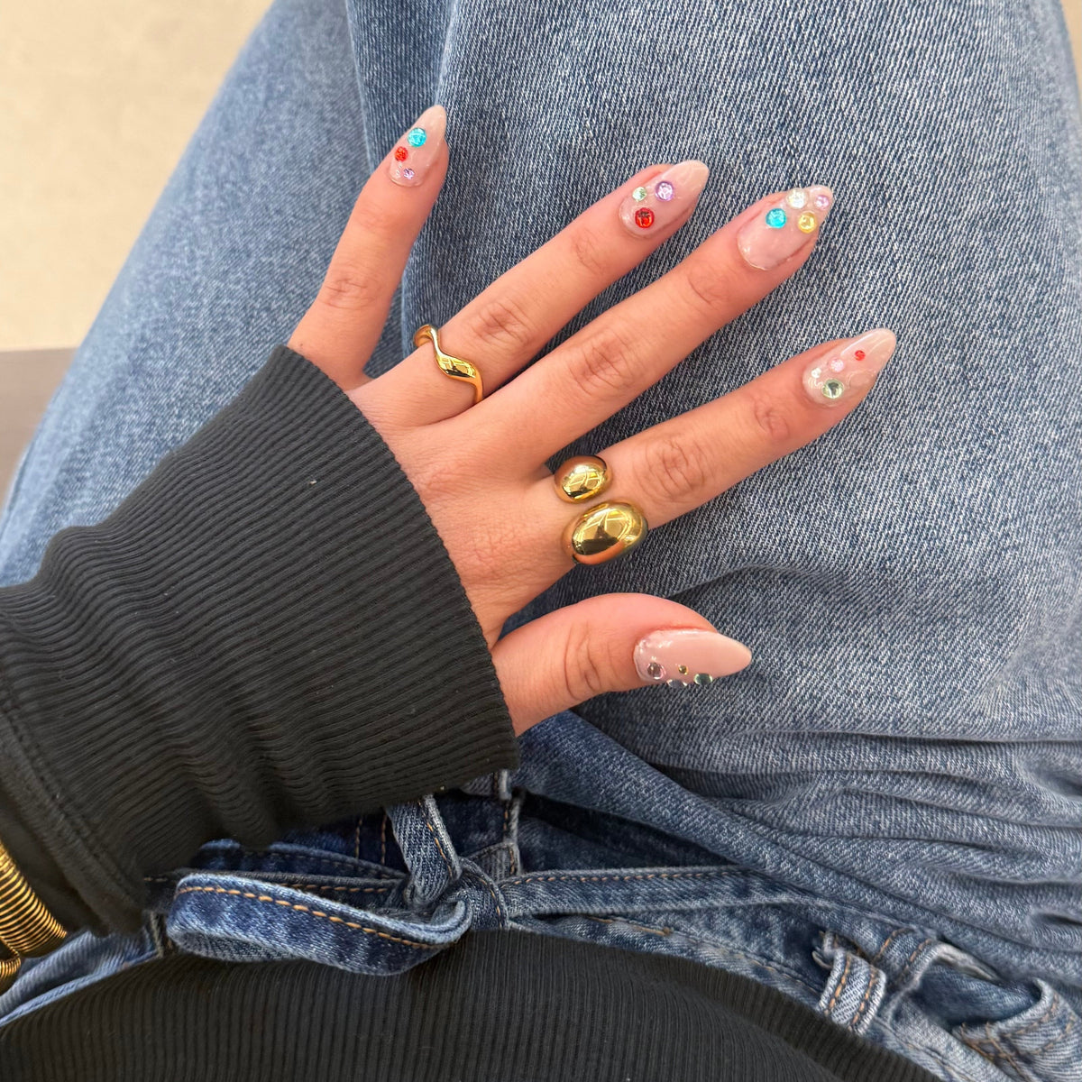 Domed Gold Ring