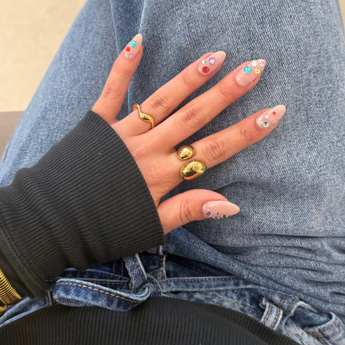 Domed Gold Ring