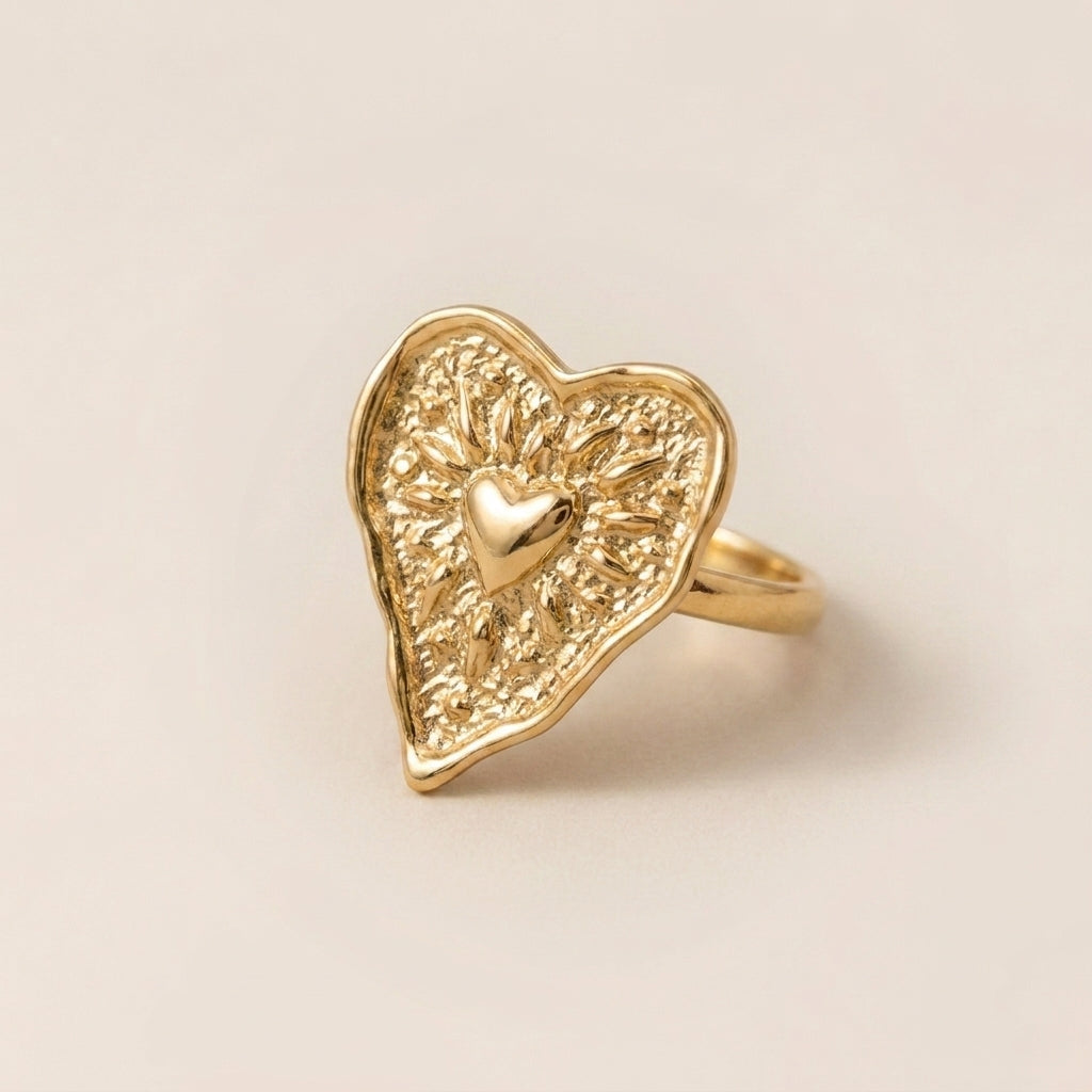 Large Heart Ring