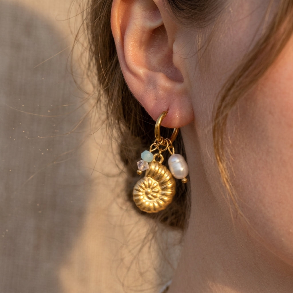 Conch Shell Earrings