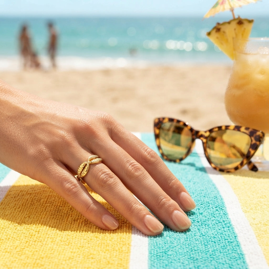 Hollow Shell Ring