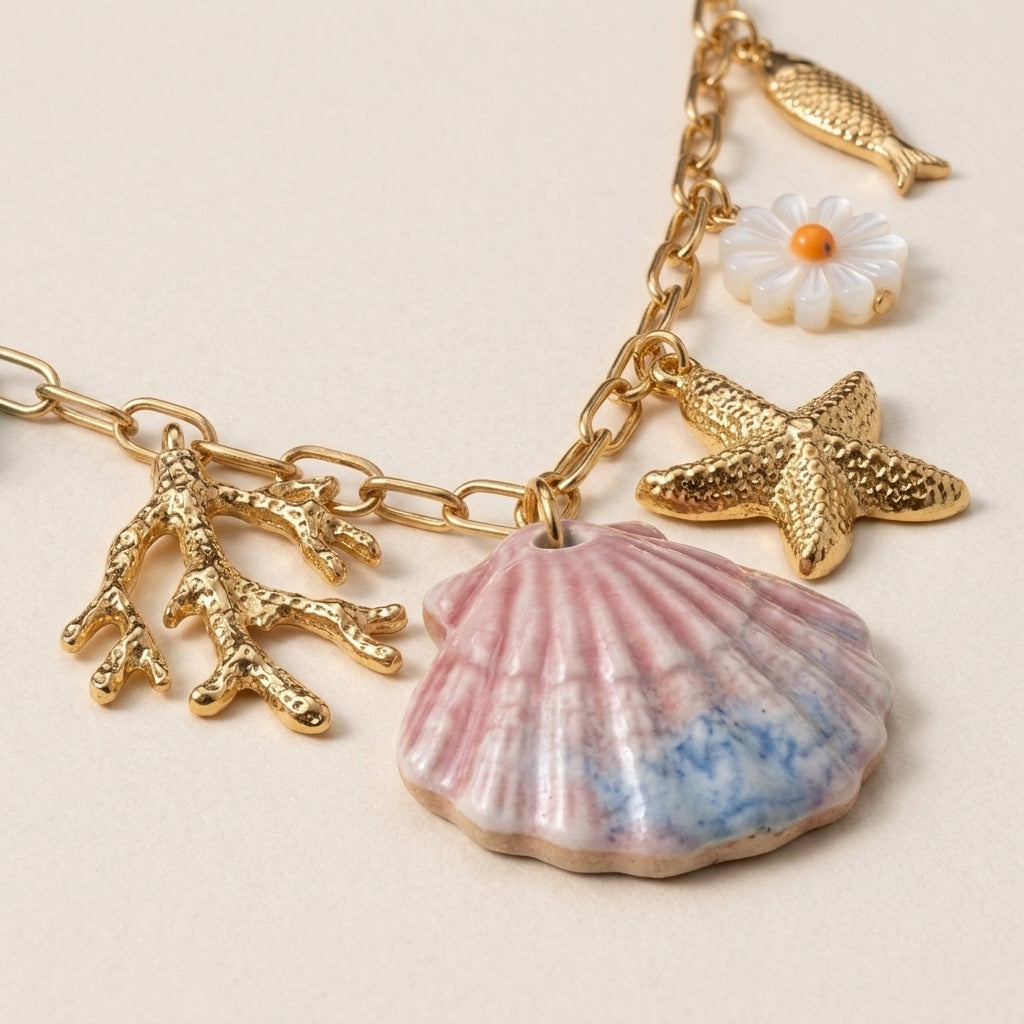 Ocean Charm Necklace