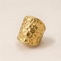Large Hammered Ring