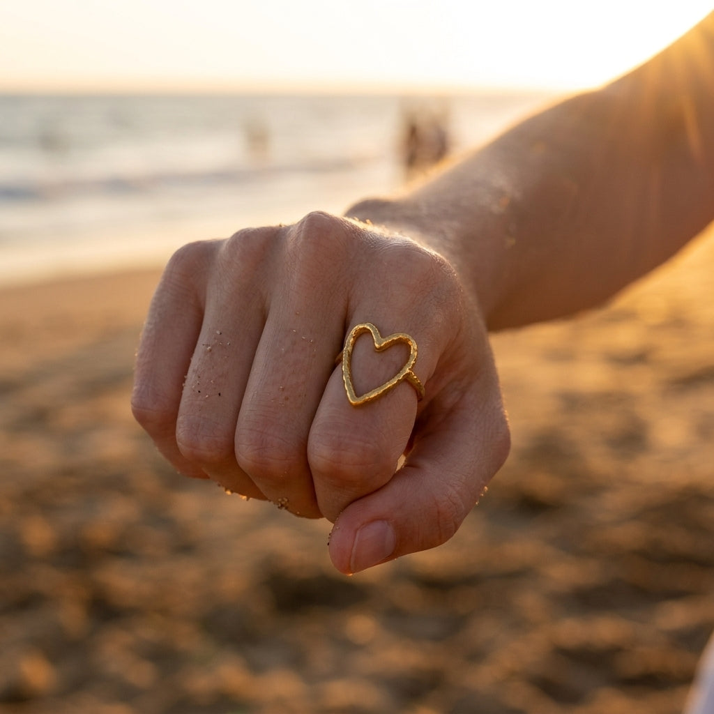 Open Heart Ring