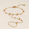 Polished Ball Hand Chain