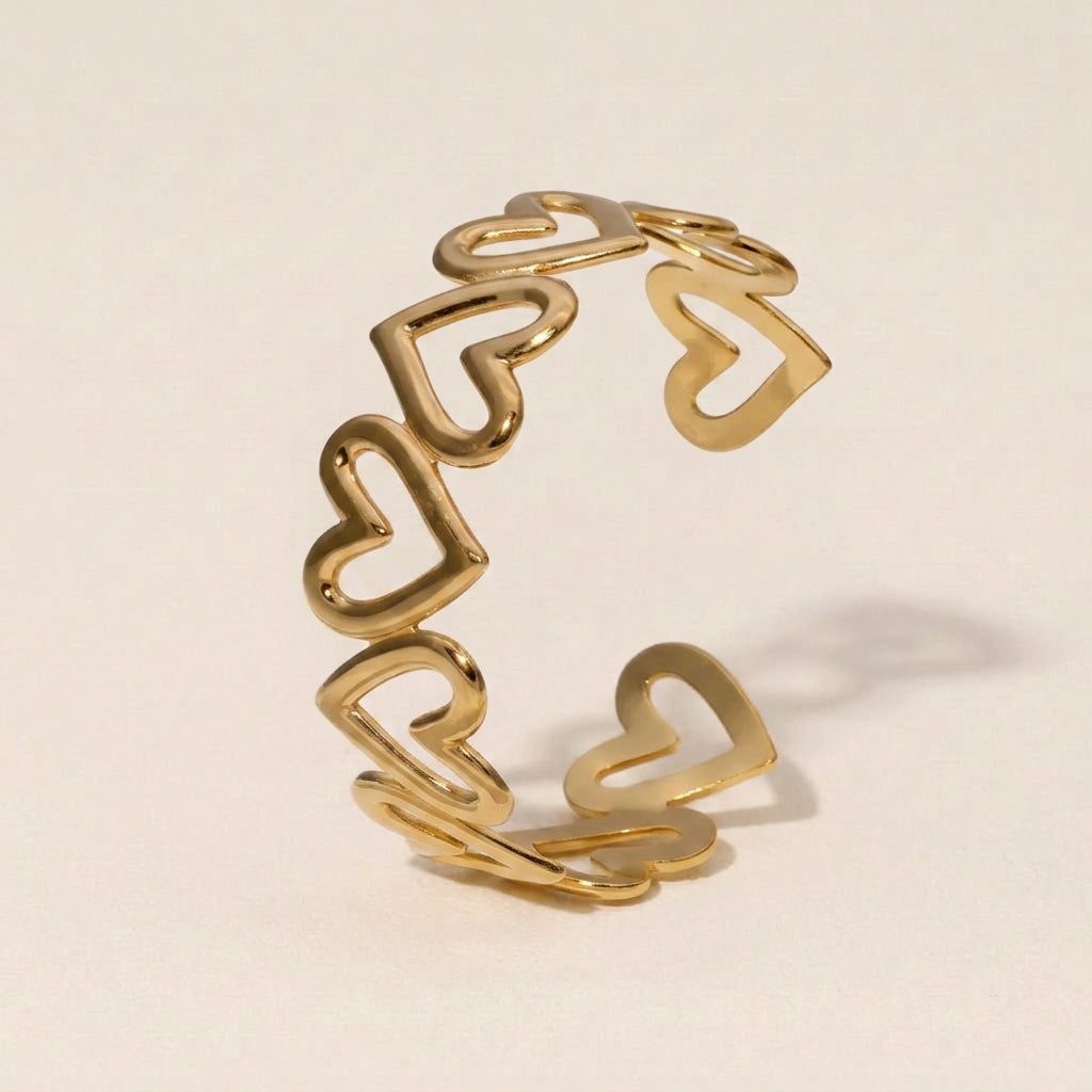 Open Heart Bracelet