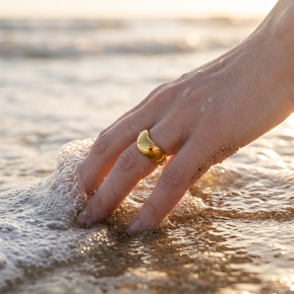 Irregular Wave Arc Ring