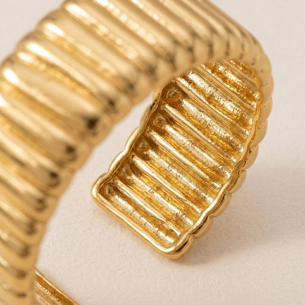 Thick Wide Band Ring