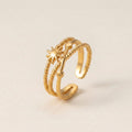 Multi-Layer Starburst Ring