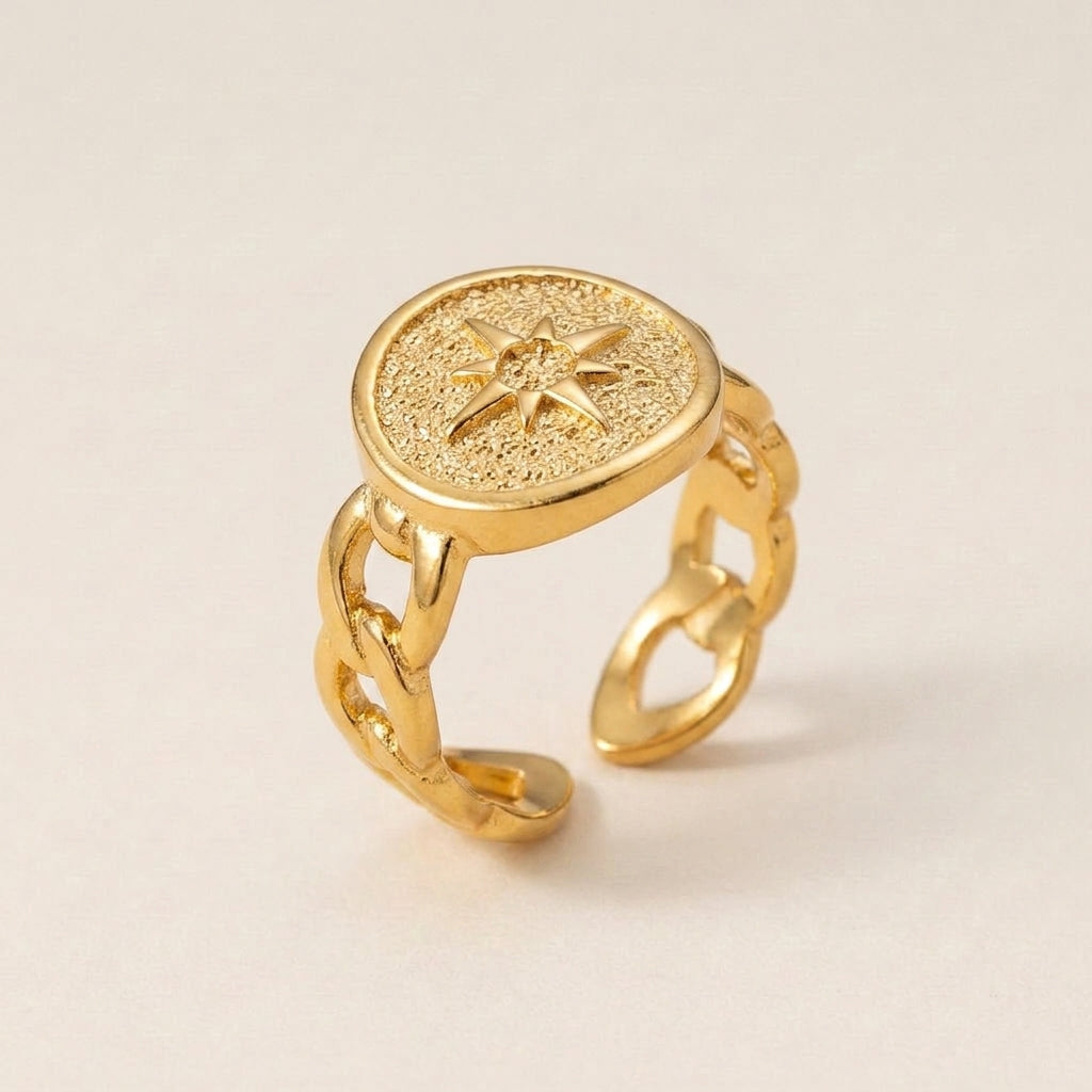 Link Starburst Ring