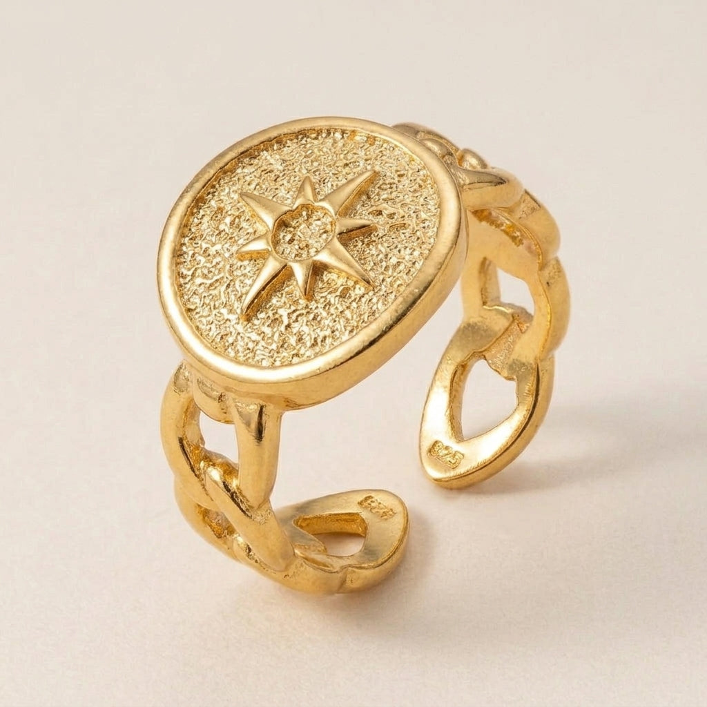Link Starburst Ring