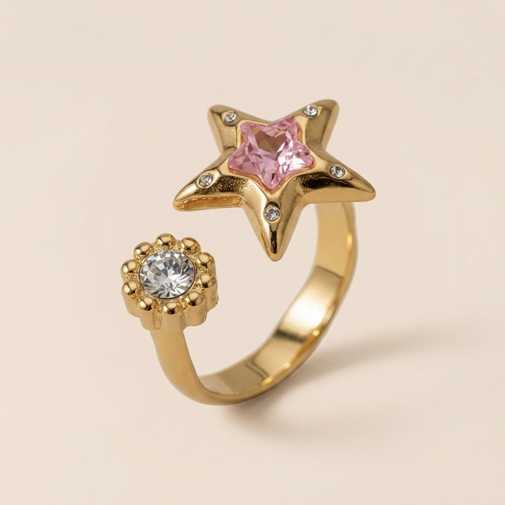 Diamond Star Ring