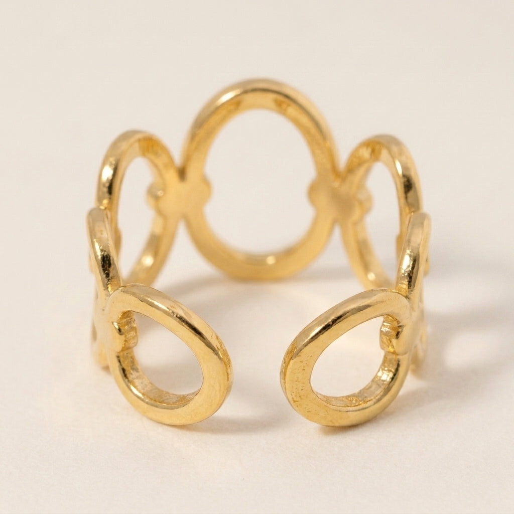 Oval Link Ring