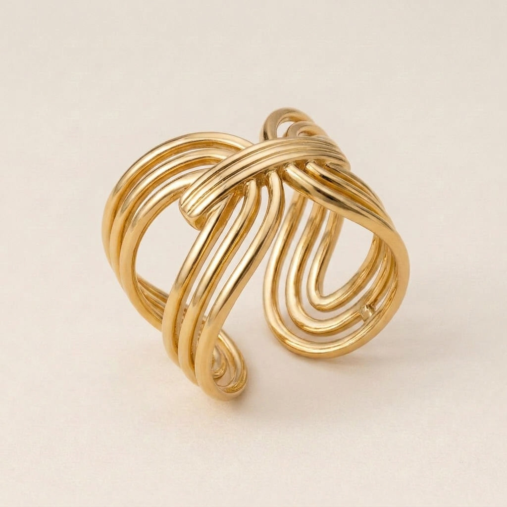 Woven Hollow Ring