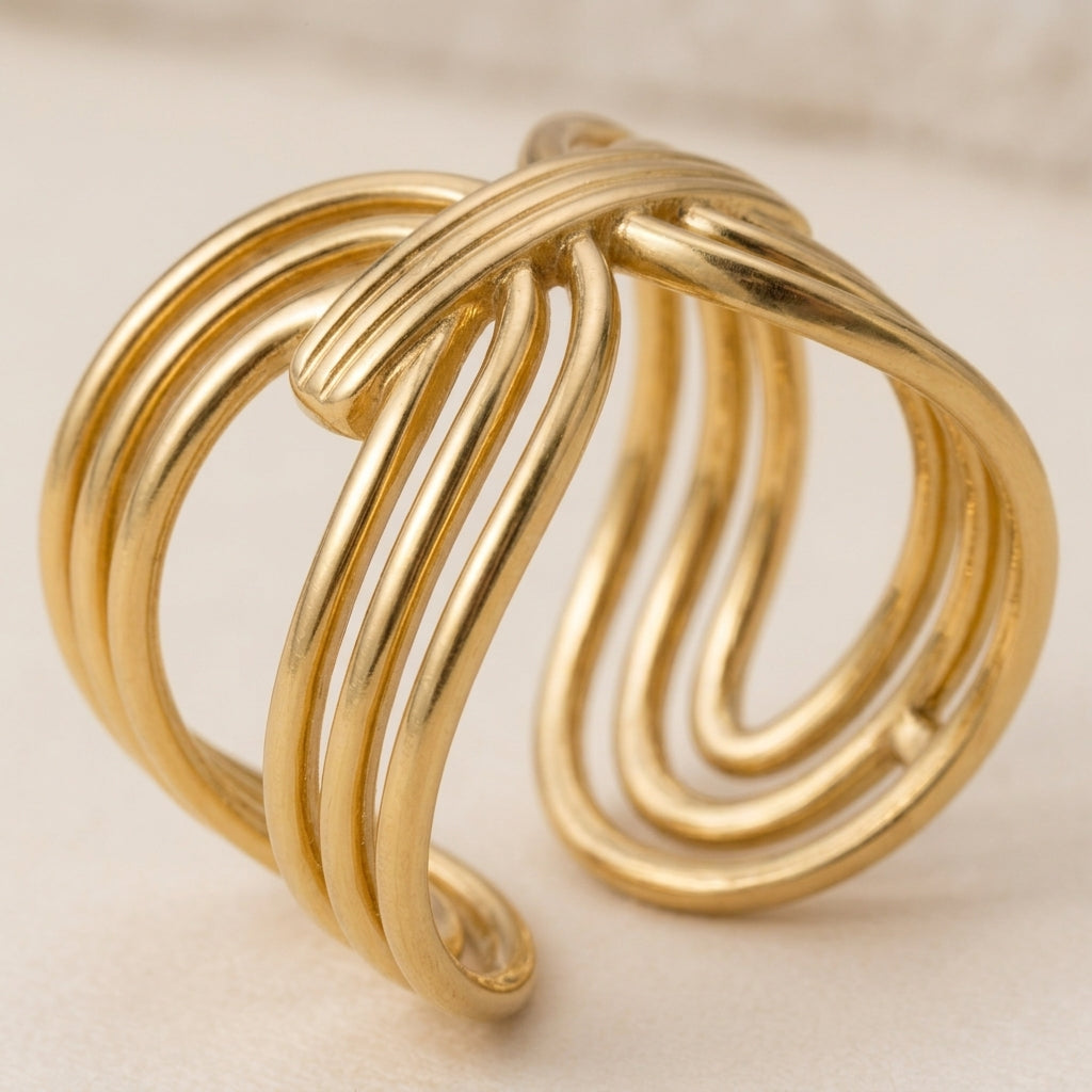 Woven Hollow Ring