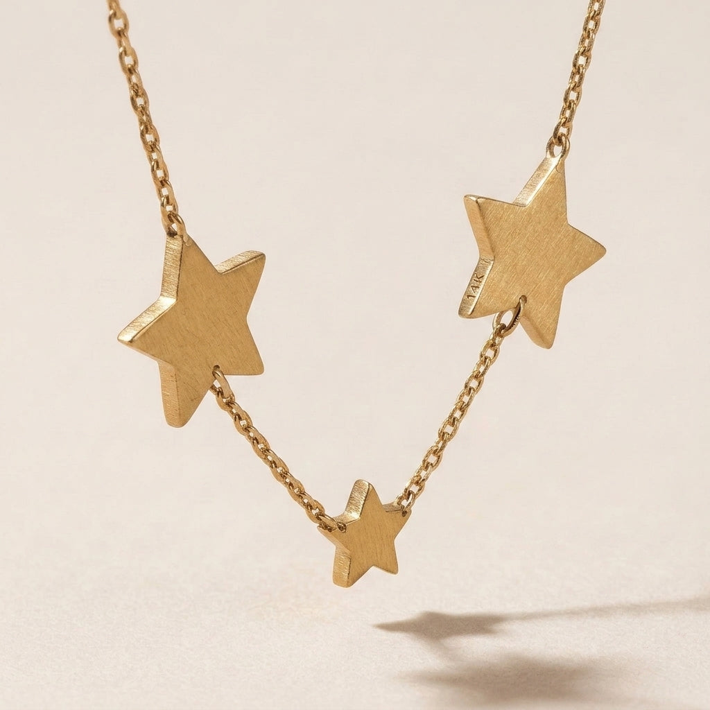 Long Star Necklace