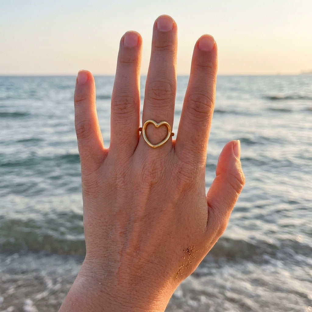 Heart Silhouette Ring