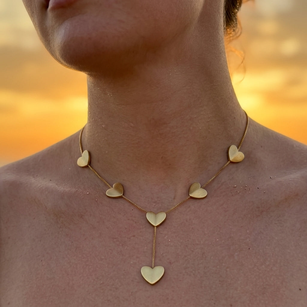 V-Heart Necklace
