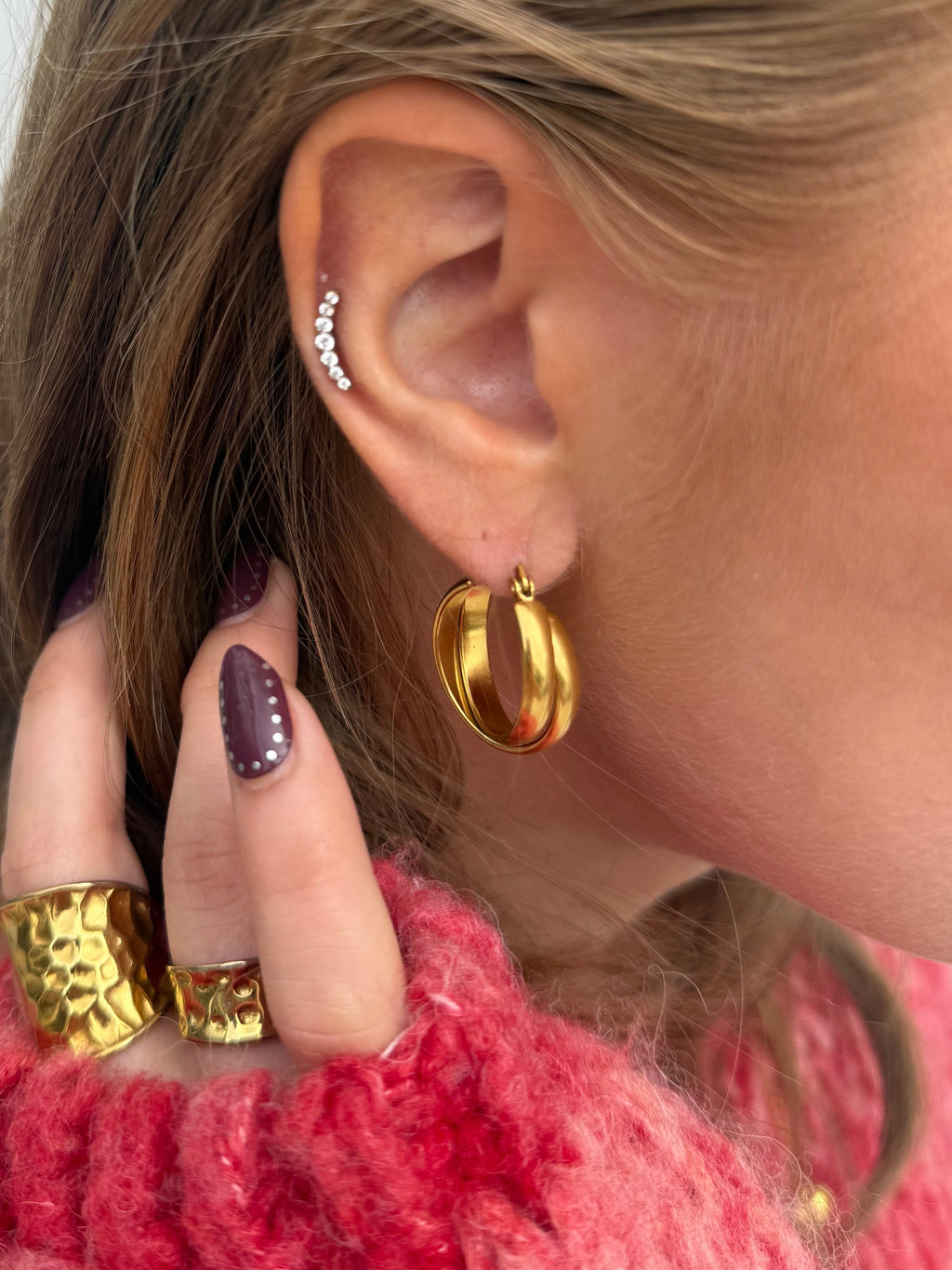 Double Hoop Earrings
