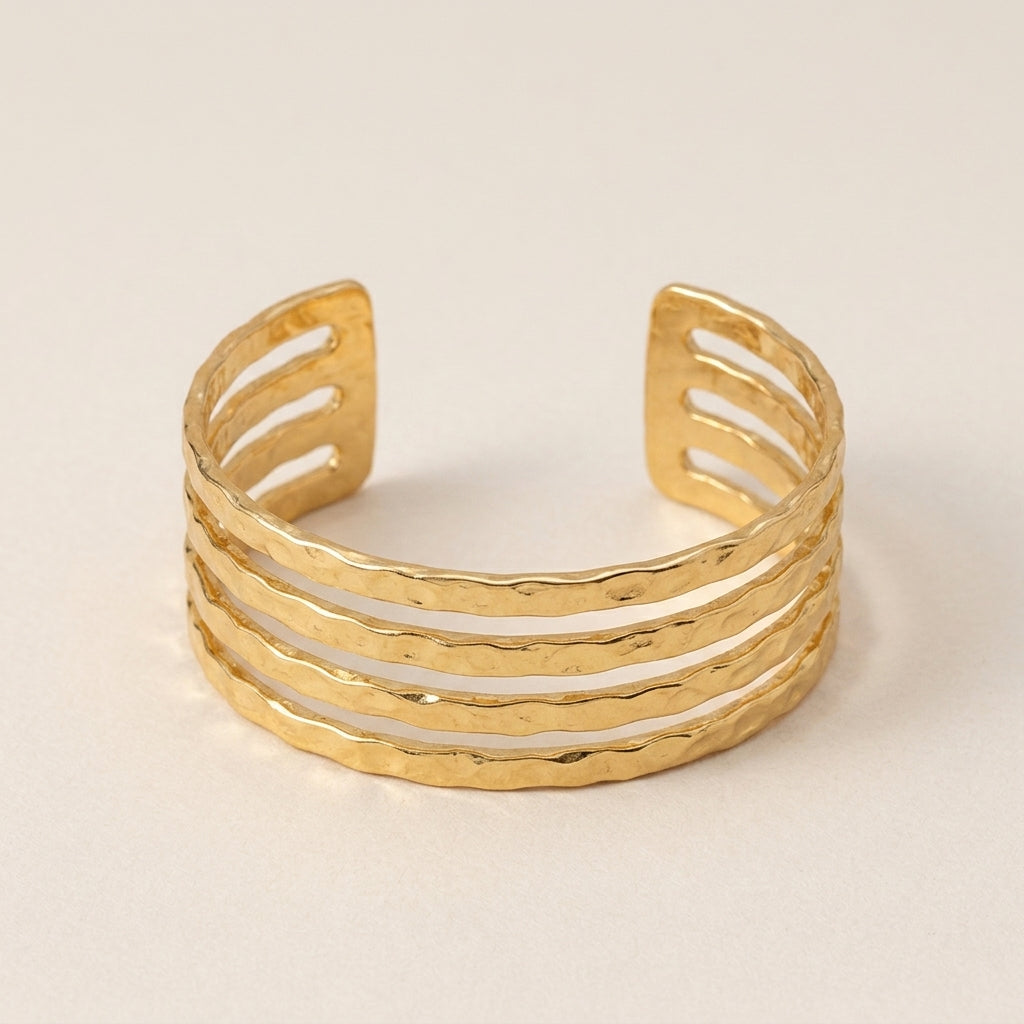 Four-Layer Bangle Bracelet