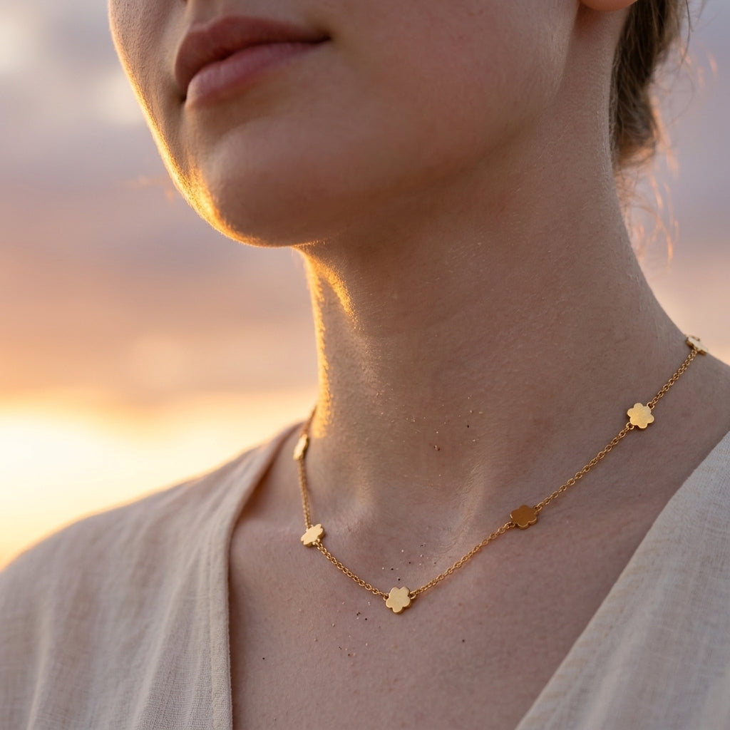 Clover Charm Necklace
