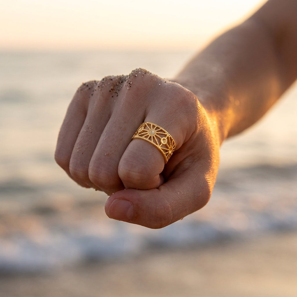 Radial Sun Ring