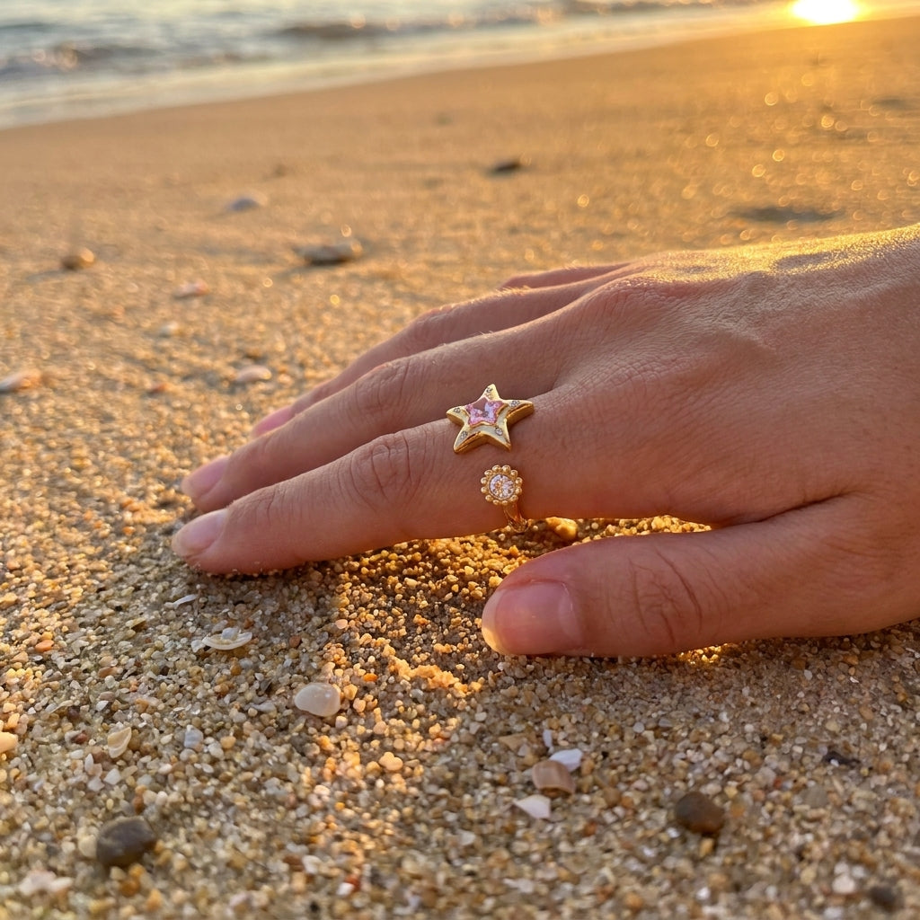 Diamond Star Ring