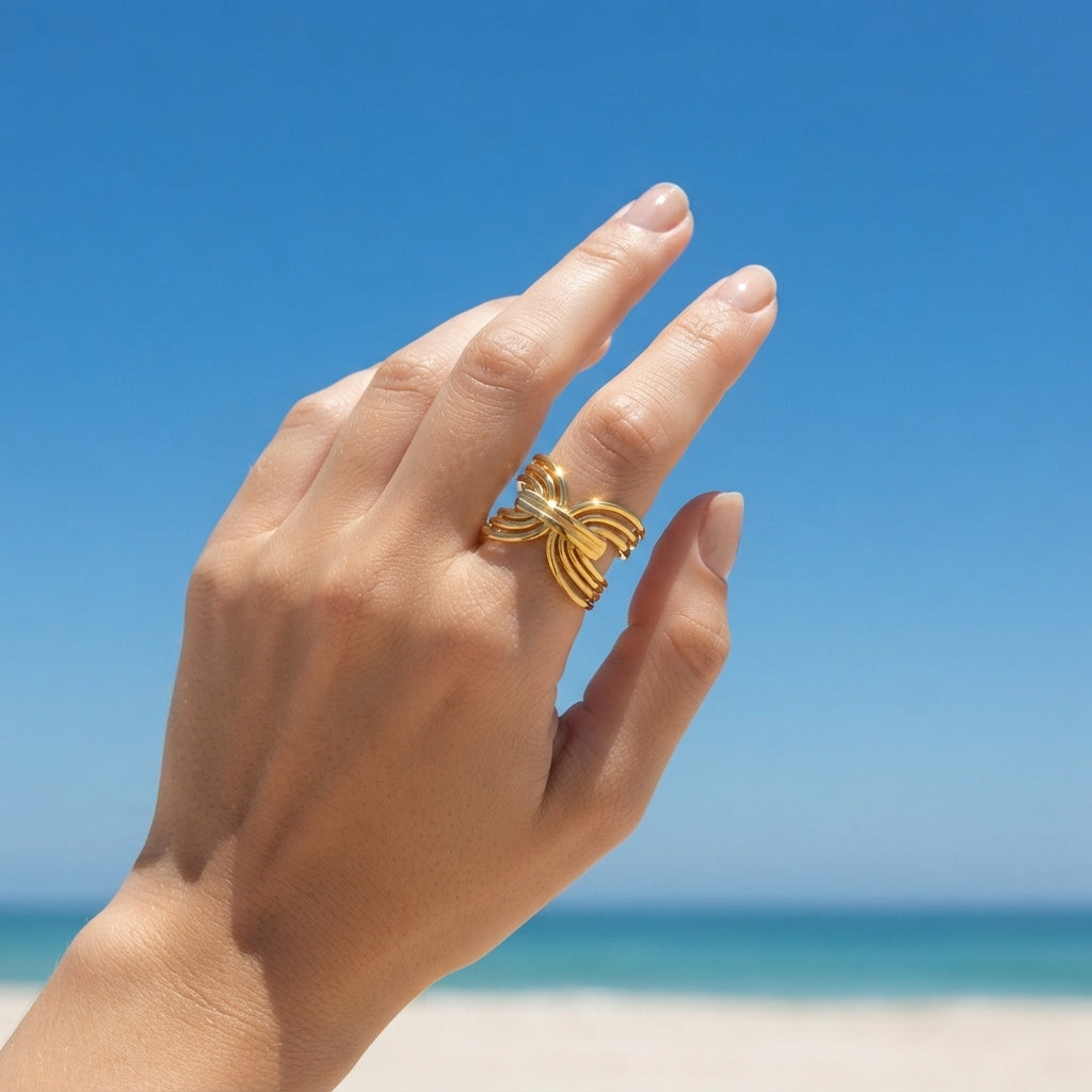 Woven Hollow Ring