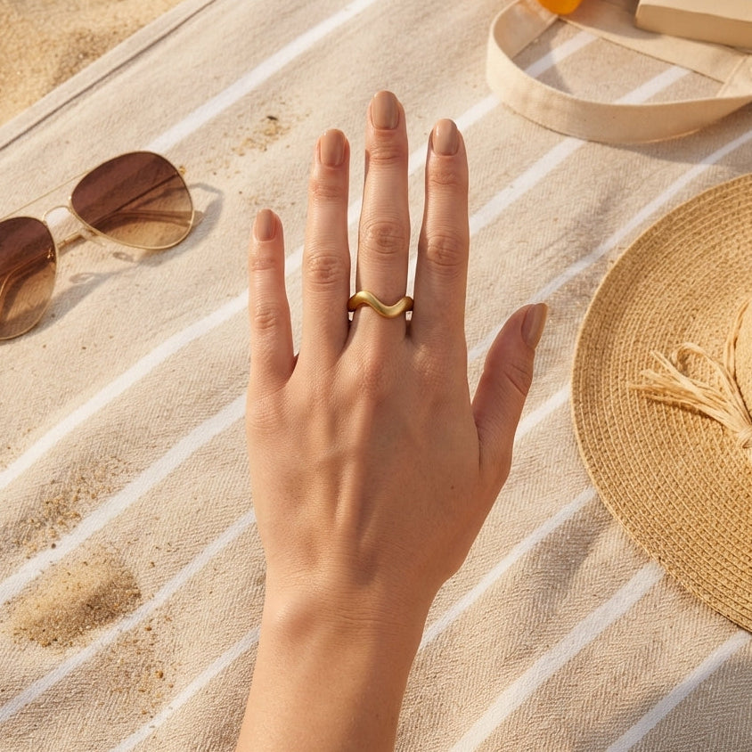 Simple Wave Ring