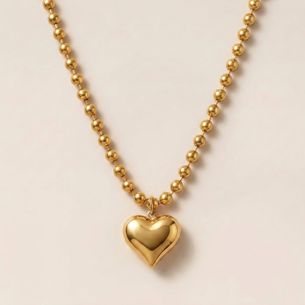 Chunky Heart Necklace