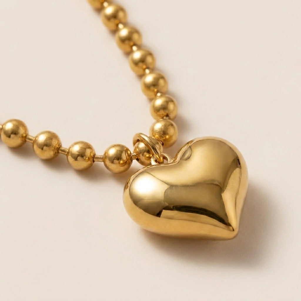 Chunky Heart Necklace