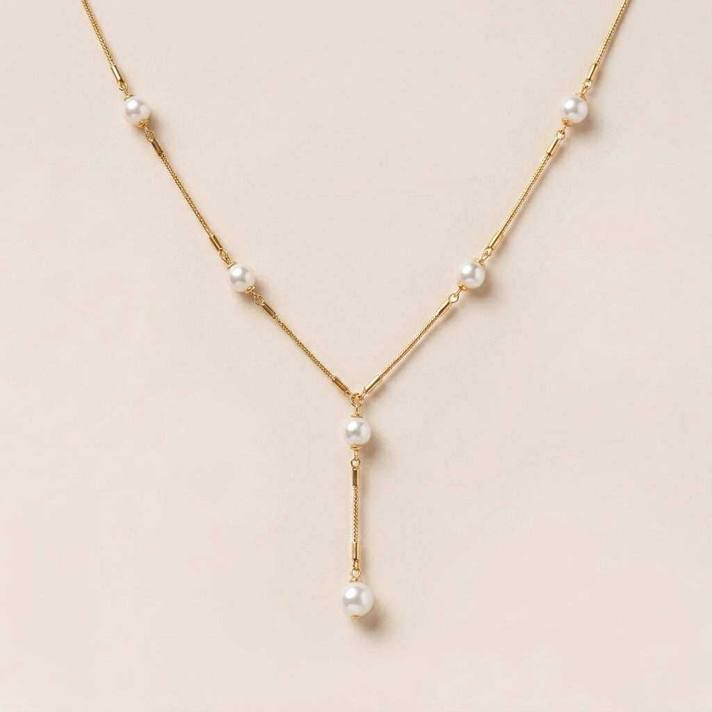 Long Pearl Necklace