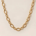 Open Oval Link Necklace
