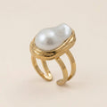 Large Pearl Ring