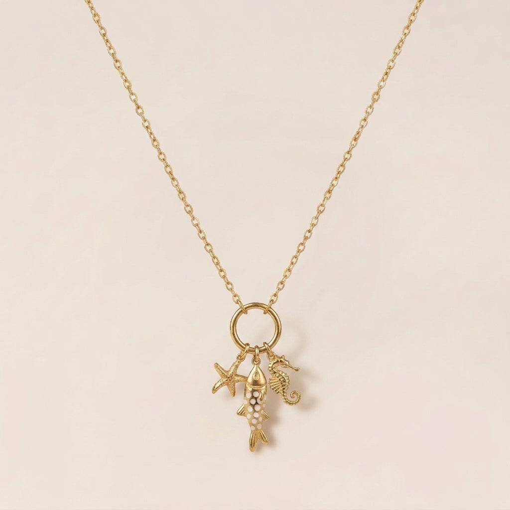 Fish Charm Necklace