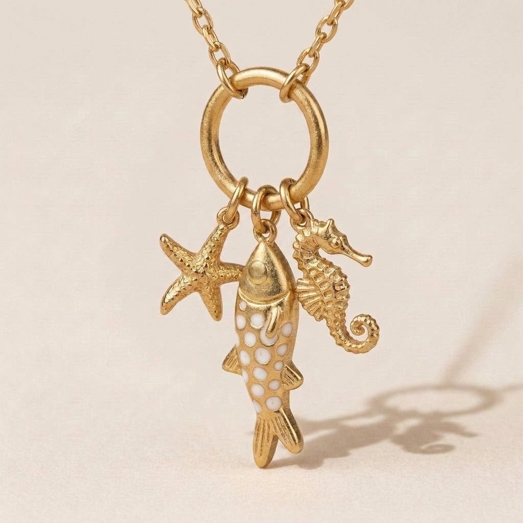 Fish Charm Necklace
