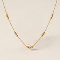 Gold Beaded Necklace