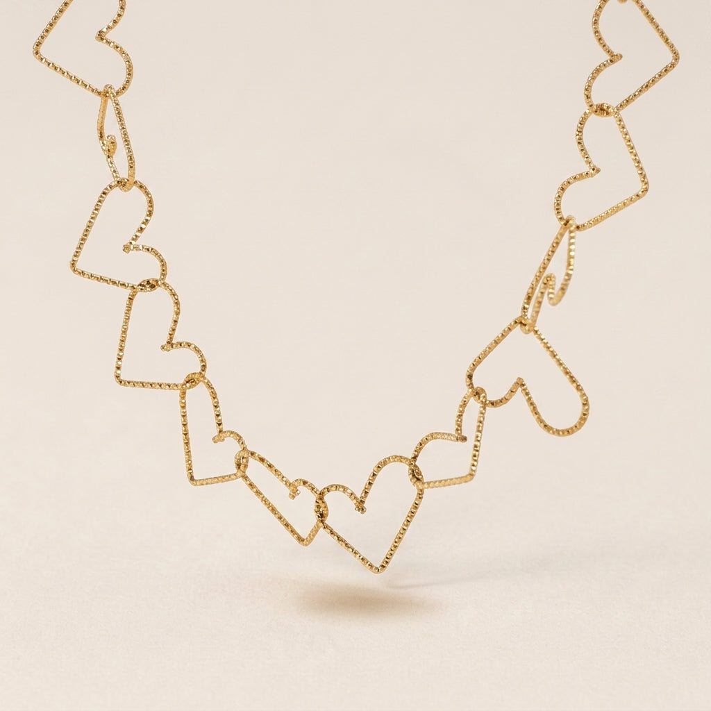 Heart Link Necklace