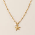 Starfish & Pearl Necklace