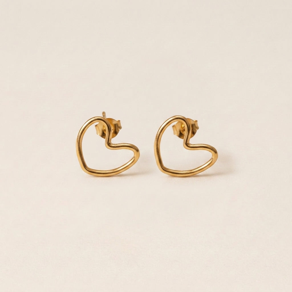 Open Hearts Earrings
